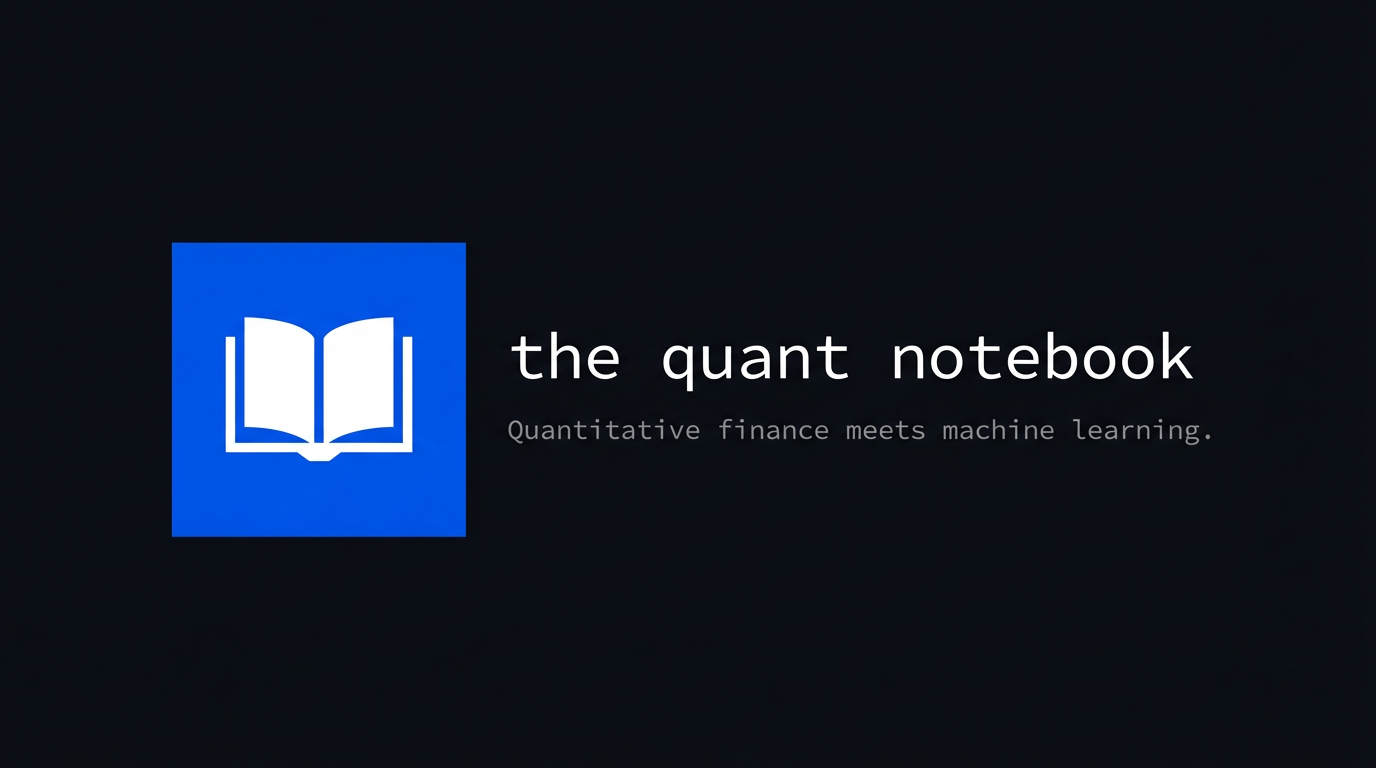 Quant Notebook Projects — the quant notebook